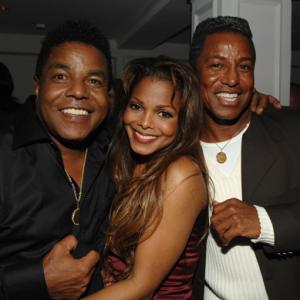 Janet Jackson and Tito Jackson at event of Why Did I Get Married? 2007