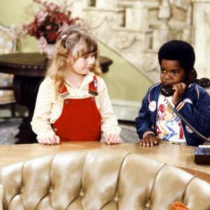 Still of Gary Coleman and Rachel Jacobs in Diffrent Strokes 1978