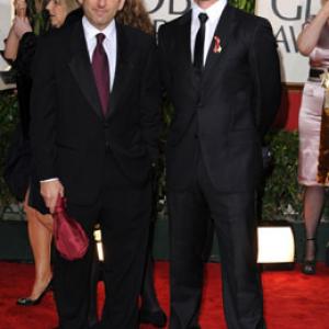 Peter Jacobson and Jesse Spencer