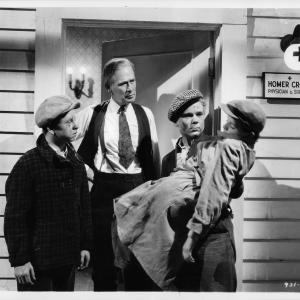 Still of Mickey Rooney and Gladden James in Boys Town 1938