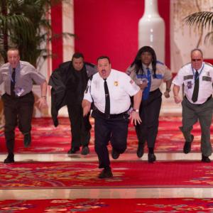 Still of Shelly Desai, Kevin James, Gary Valentine, Loni Love and Vic Dibitetto in Paul Blart: Mall Cop 2 (2015)