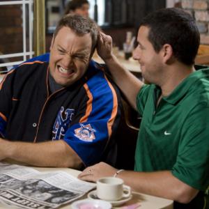 Still of Adam Sandler and Kevin James in I Now Pronounce You Chuck amp Larry 2007