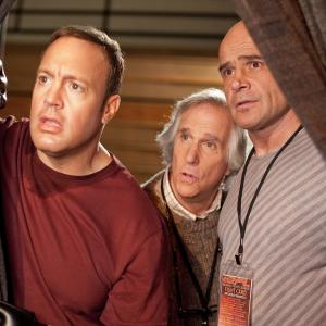 Still of Henry Winkler Kevin James and Bas Rutten in Here Comes the Boom 2012