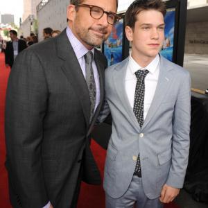 Steve Carell Liam James Los Angeles premiere The Way Way Back