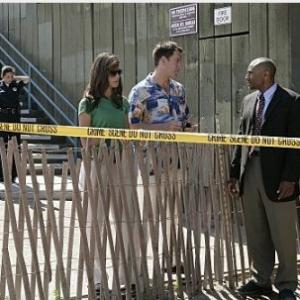Still of Reginald James with Cote de Pablo and Michael Weatherly in NCIS