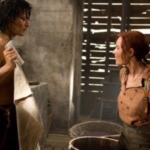 Still of Kate Bosworth and Dong-gun Jang in The Warrior's Way (2010)