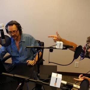Dieter Jansen and Jeremy Crutchley at Combat Radio - LA Talkradio