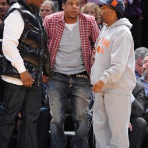 Spike Lee and Jay Z