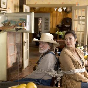 Still of Lynda Carter and Willie Nelson in The Dukes of Hazzard (2005)