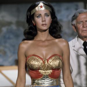Still of Lynda Carter and Hayden Rorke in Wonder Woman 1975