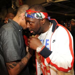 Wyclef Jean and Chris Brown