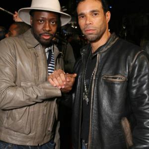 Wyclef Jean and Kevin Levrone