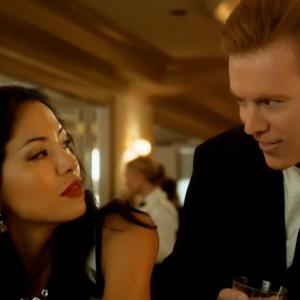 Still of DeVere Jehl and Stephanie Jacobsen in StarCrossed 2014