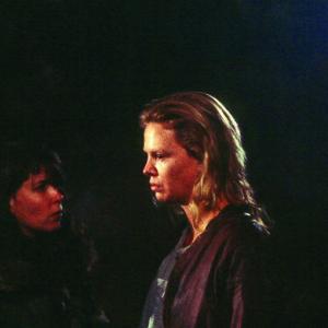 Still of Charlize Theron and Patty Jenkins in Monster 2003