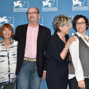 Frances McDormand, Jane Anderson, Lisa Cholodenko and Richard Jenkins at event of Olive Kitteridge (2014)