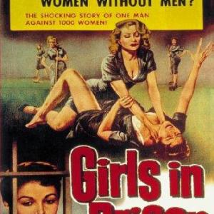 Adele Jergens in Girls in Prison 1956