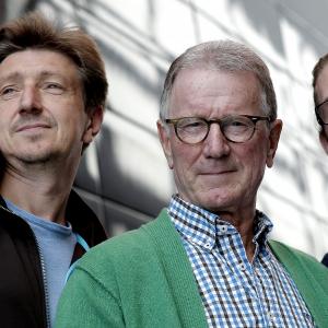 From right to left, Sebastian Jessen, Finn Nielsen and Nicolaj Kopernikus