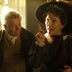 Still of Paul Jesson and Lesley Manville in Mr Turner 2014