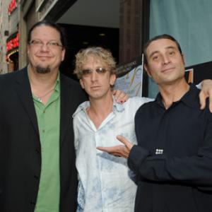 Andy Dick, Penn Jillette and Paul Provenza at event of The Aristocrats (2005)