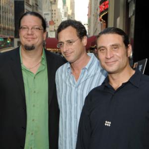 Penn Jillette, Paul Provenza and Bob Saget at event of The Aristocrats (2005)