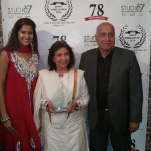 Life Time Achievement Award by Ma Boli Punjabi Film Festival2014