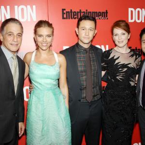 Julianne Moore, Tony Danza, Joseph Gordon-Levitt, Scarlett Johansson and Jeremy Luc at event of Don Zuanas (2013)