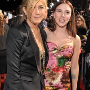 Jennifer Aniston and Scarlett Johansson at event of Hes Just Not That Into You 2009