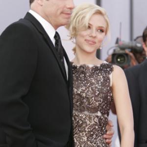 John Travolta and Scarlett Johansson at event of A Love Song for Bobby Long 2004