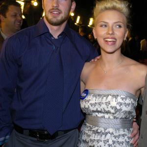 Chris Evans and Scarlett Johansson