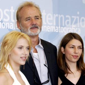 Bill Murray, Sofia Coppola and Scarlett Johansson at event of Pasiklyde vertime (2003)