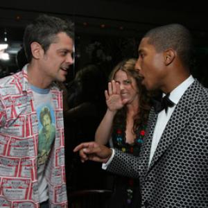 Johnny Knoxville and Pharrell Williams