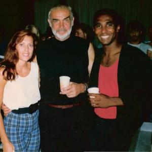 Andray and Sean Connery