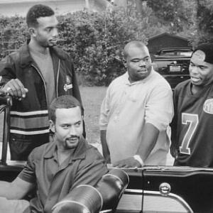 Still of Bill Bellamy Pierre Edwards Jermaine Huggy Hopkins and Anthony Johnson in How to Be a Player 1997