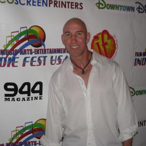 Brian Eric Johnson on the Red Carpet at IndieFest U.S.A.