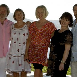 Benny Andersson Catherine Johnson and Bjrn Ulvaeus at event of Mamma Mia! 2008