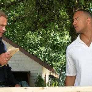 Still of Dwayne Johnson and Neal McDonough in Walking Tall (2004)