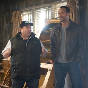 Still of Andy Fickman and Dwayne Johnson in Race to Witch Mountain 2009