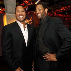 Dwayne Johnson and Robert Horry at event of ESPY Awards 2005