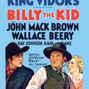 Wallace Beery Johnny Mack Brown and Kay Johnson in Billy the Kid 1930