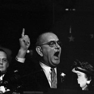 The Democratic National Convention Lyndon B Johnson