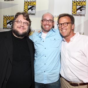 Mark Johnson Guillermo del Toro and Troy Nixey at event of Nebijok tamsos 2010