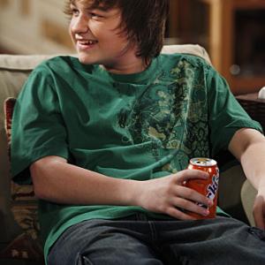 Still of Angus T Jones in Two and a Half Men 2003