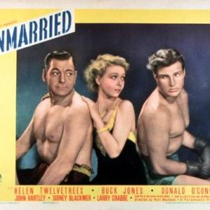 Buster Crabbe, Buck Jones and Helen Twelvetrees in Unmarried (1939)