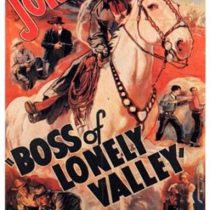 Buck Jones and Silver in Boss of Lonely Valley 1937