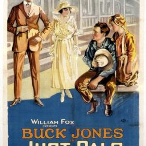 Helen Ferguson, Buck Jones and Georgie Stone in Just Pals (1920)