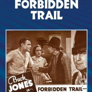 George Cooper, Buck Jones and Barbara Weeks in Forbidden Trail (1932)