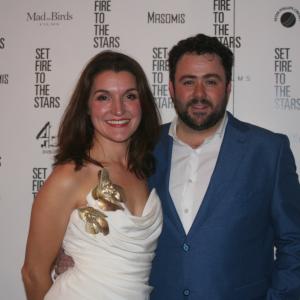 Kate Drew and Celyn Jones at the London Premiere of Set Fire to the Stars