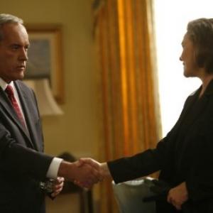 Still of Powers Boothe and Cherry Jones in 24 2008