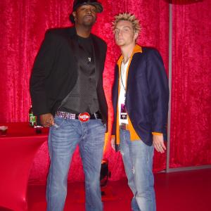 Chirs Jones and Dave Scott at the MTV Movie Awards