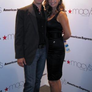 Jamison Jones and Lisa Jones American Express Presents Macys Passport Fashion show and charity event